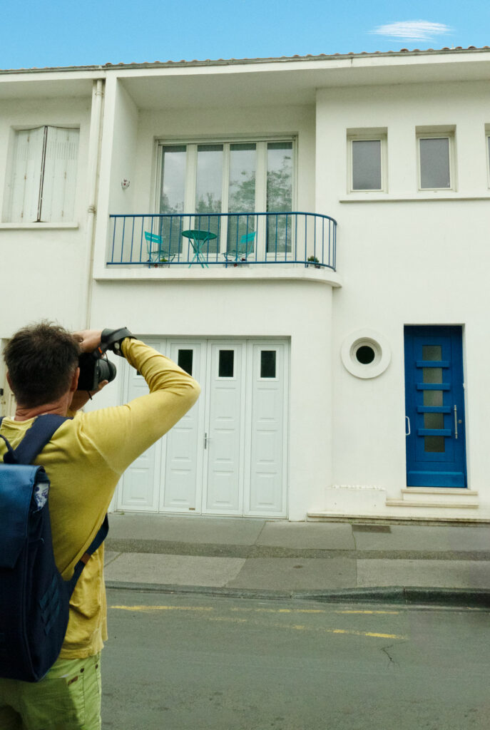 Christian photographie une maison des années 1950 dans le centre de Royan