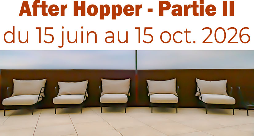 After Hopper une série de photographies peintes par Anne Eliayan et Chirtsian Pic cet été 2026 à Arles Gallery