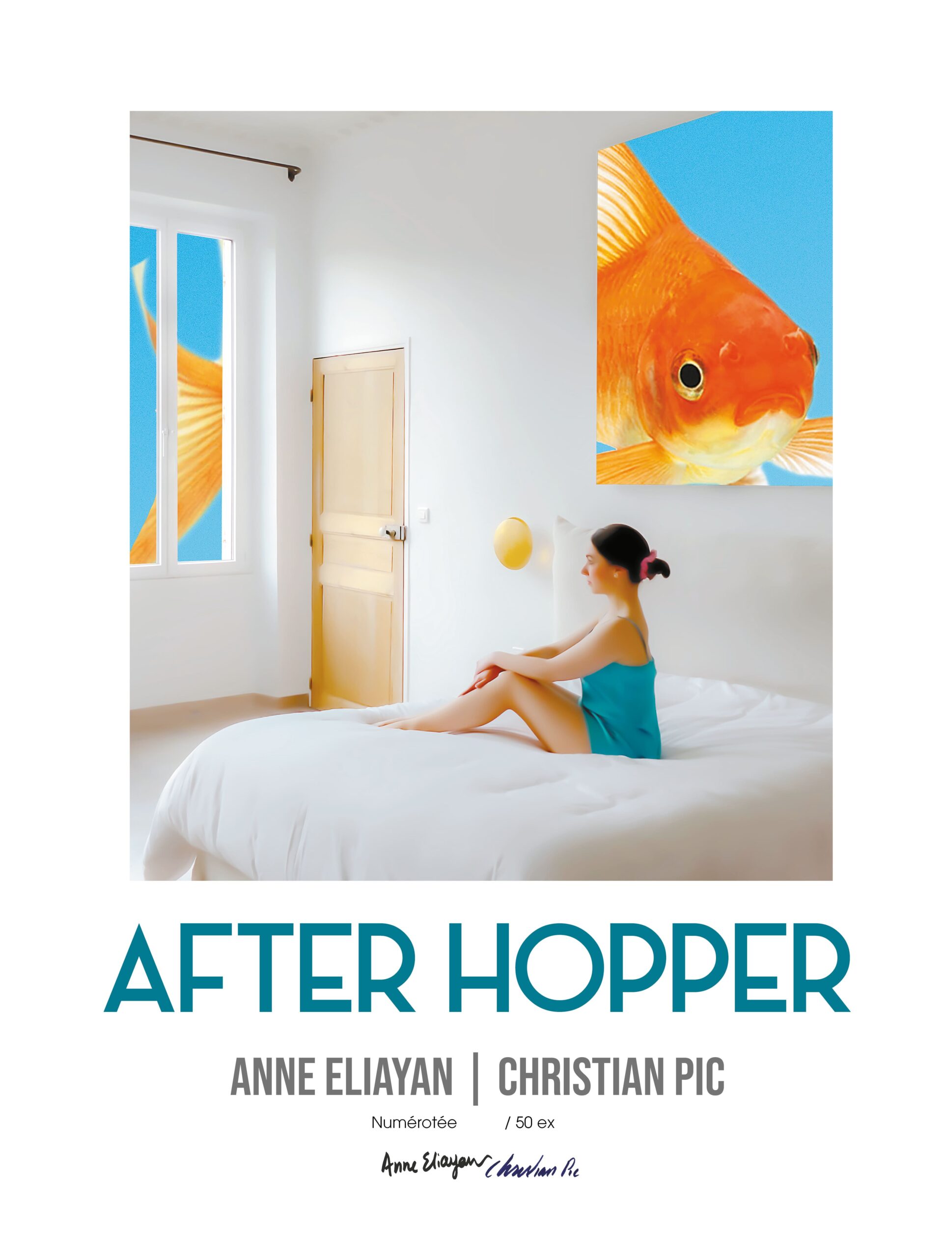 Affiche de l'exposition After Hopper AECP