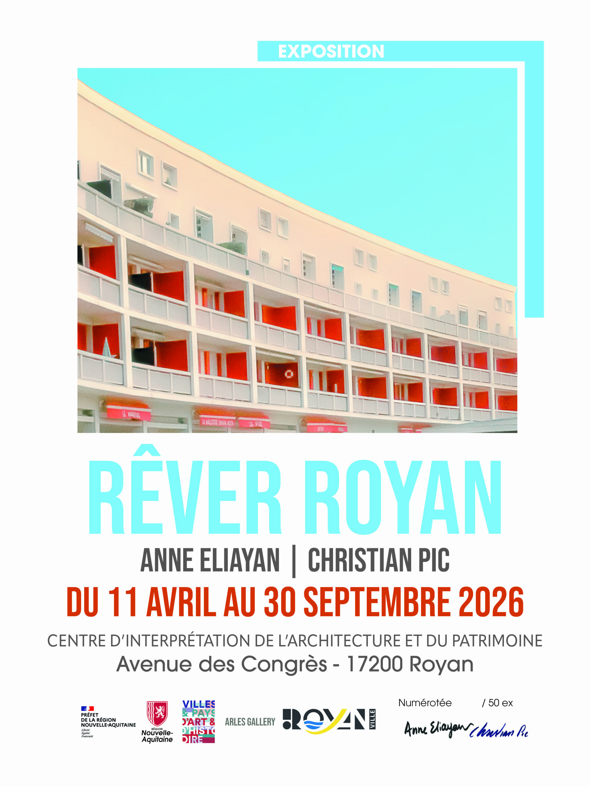 Affiche de l'exposition Rêver Royant AECP