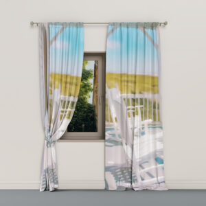 Mousseline 65 gr/m² - 141 cm, Dimension : 135x250 cm Fabriqué en France par AECP