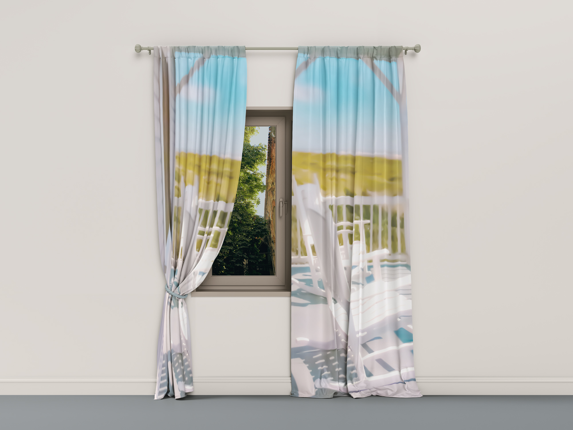 Mousseline 65 gr/m² - 141 cm, Dimension : 135x250 cm Fabriqué en France par AECP