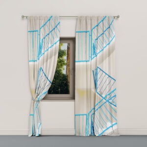 Mousseline 65 gr/m² - 141 cm, Dimension : 135x250 cm Fabriqué en France par AECP